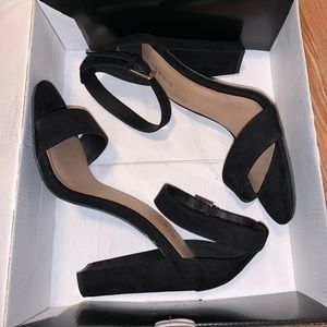 Brand new black torrid heels